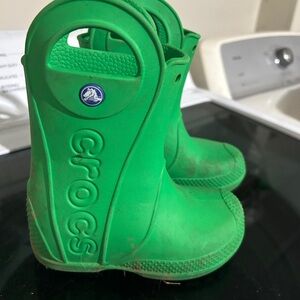 Kids Handle It crocs rain boots